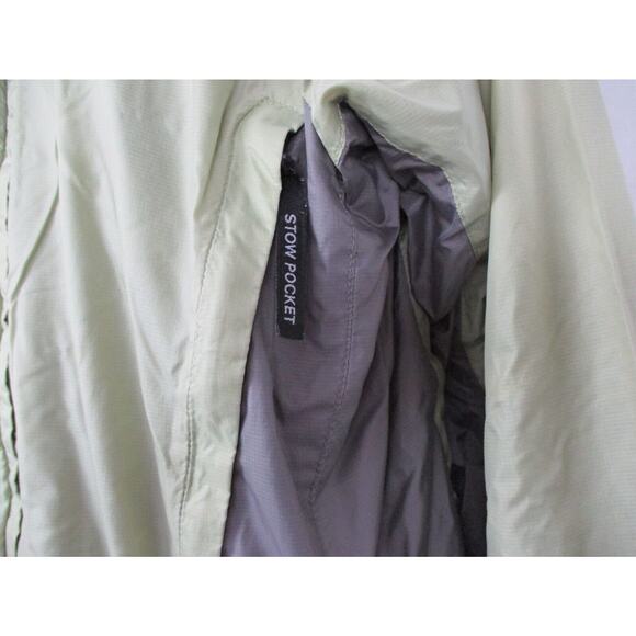The North Face Jacket Women Large Green Stow Pocket Packable Lightweight Ripstop - Picture 4 of 16